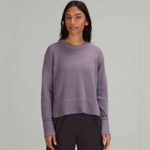 Lululemon Cashlu Boxy Crewneck
Sweater
Dusky Lavender